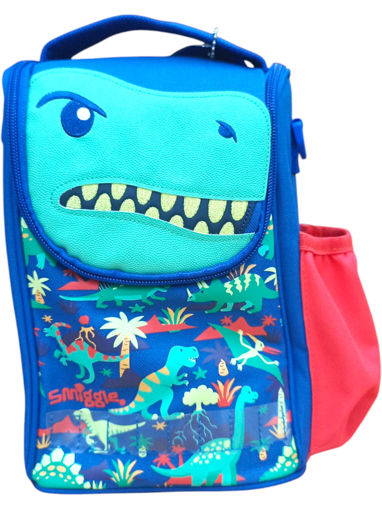 Picture of Lunch Bag Blue/Green Dinosaur Smiggle