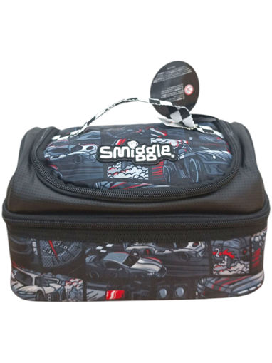 Picture of Lunch Bag Double Black Racing Formula 1 Smiggle