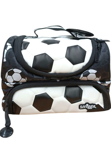 Picture of Lunch Bag Double Black/White Football Champion Smi