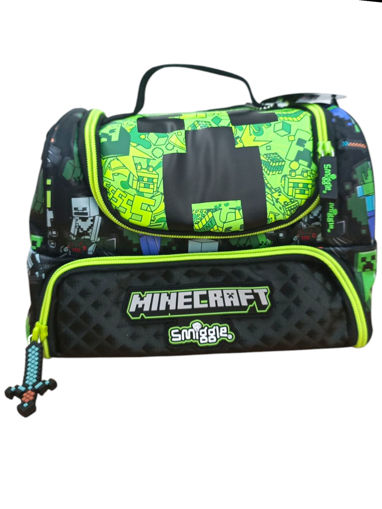 Picture of Lunch Bag Double Minecraft Smiggle