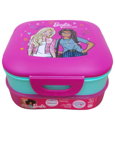 Picture of Lunch Box 2Parts Barbie Maped