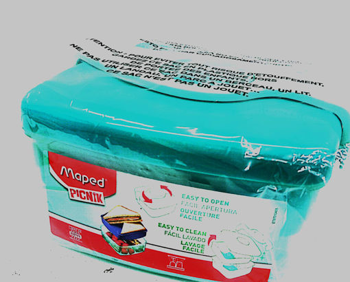 Picture of Maped Lunch box 14X14 Light Green Plastic