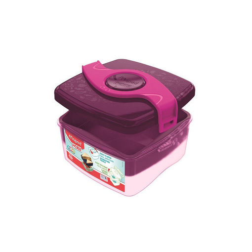 Picture of Maped Lunch box 14X14 Purple Plastic
