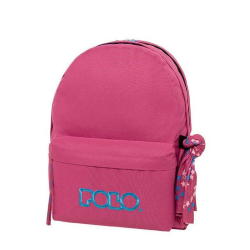 Picture of Multiple Compartment Large Fuchsia Double scarf Po