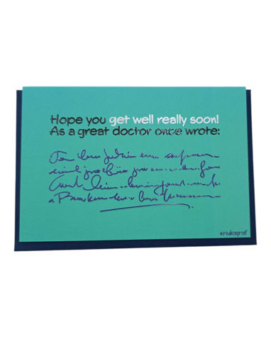 Picture of Occasion Card Get Well Soon Mukagraf