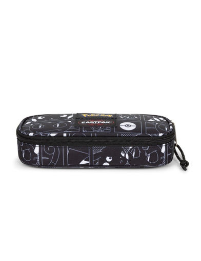 Picture of Oval Single Pencil Case Black Pokemon Eastpak