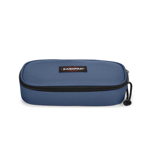 Picture of Oval Single Pencil Case Kontrasts Strip Black East