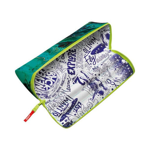 Picture of Pencil Case 1 Comp Double Sided Maped