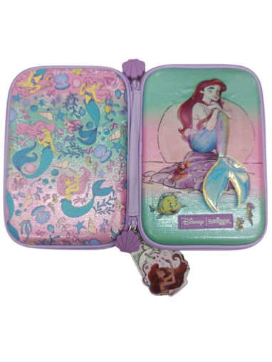 Picture of Pencil Case 1 Comp Hard Pink Mermaid Smiggle