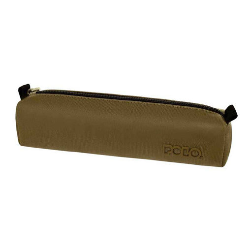 Picture of Pencil Case 1 Comp Olive Green Light Leather Polo