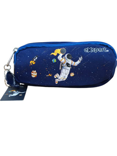 Picture of Pencil Case 2 Comp Astronaute Exsport