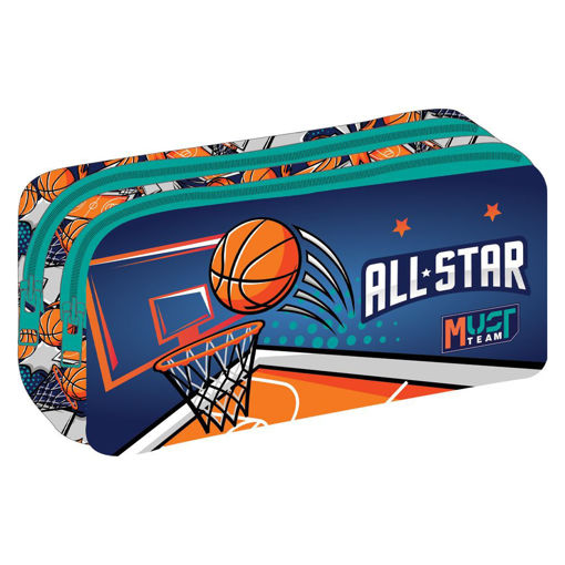 Picture of Pencil Case 2 Comp Basketball Must