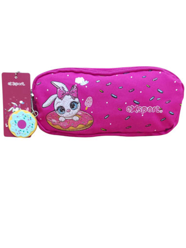 Picture of Pencil Case 2 Comp Bunny Exsport
