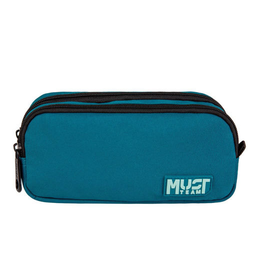 Picture of Pencil Case 2 Comp Petrol Must