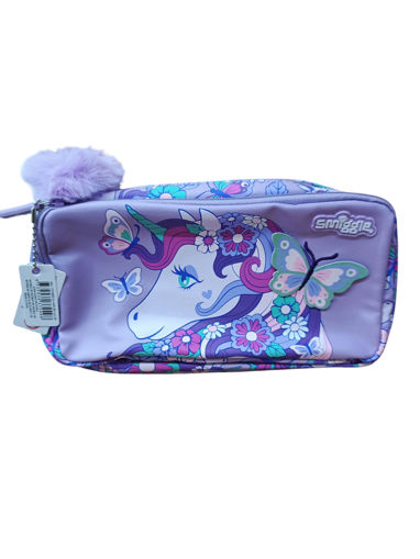 Picture of Pencil Case 2 Comp Unicorn Smiggle