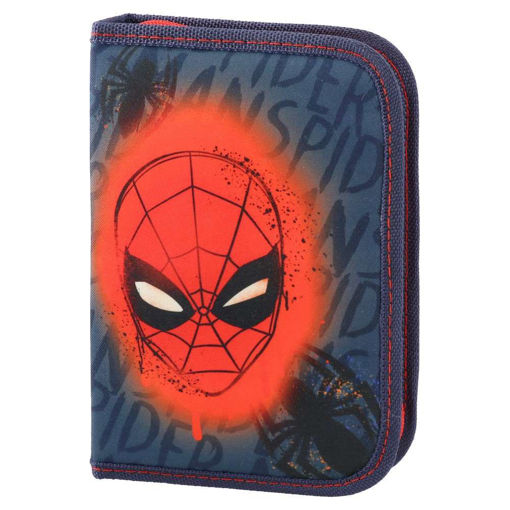 Picture of Pencil Case Full Stationary Set 1 ZIPPER Blue/Red