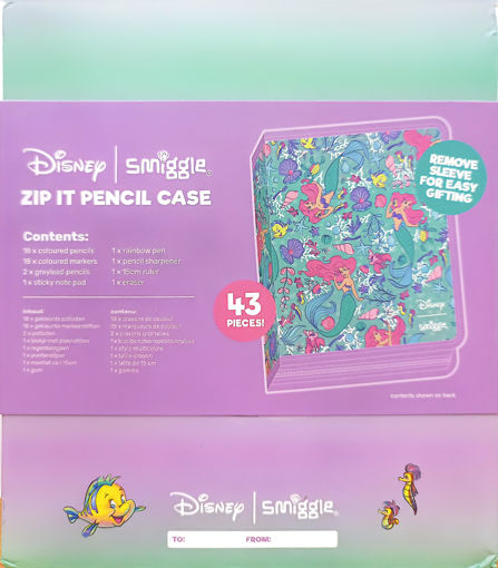 Picture of Pencil Case Full Stationary Set Pink Mermaid Smigg
