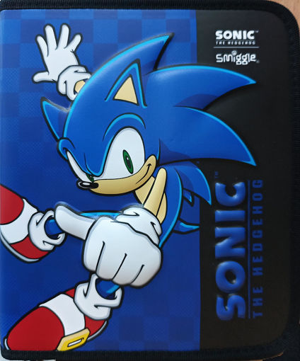 Picture of Pencil Case Full Stationary Set Pink Sonic Smiggle