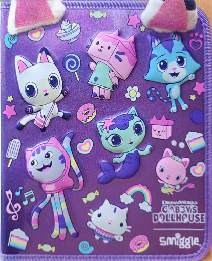 Picture of Pencil Case Full Stationary Set Purple Gabbie Smig