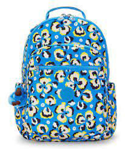 Picture of Seoul Backpack Large Leopard Floral Kipling
