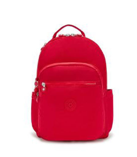 Picture of Seoul Backpack Large Red Rouge Kipling