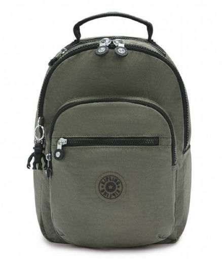 Picture of Seoul Backpack Small Green Mos Kipling