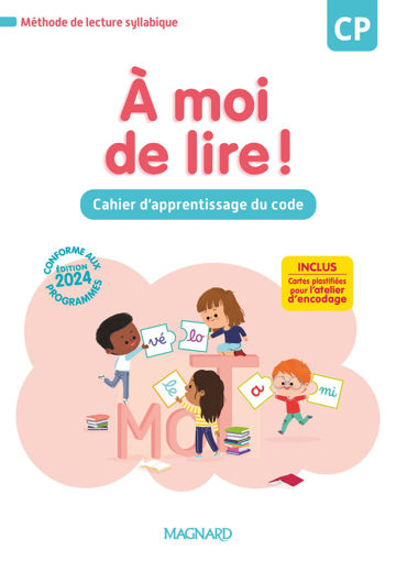 Picture of A moi de lire CP Cahier d'apprentissage du code