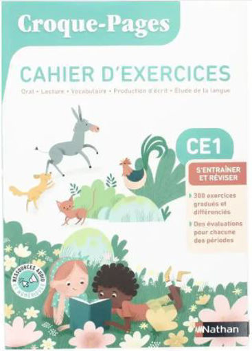 Picture of Croque-Pages CE1 Cahier Nathan