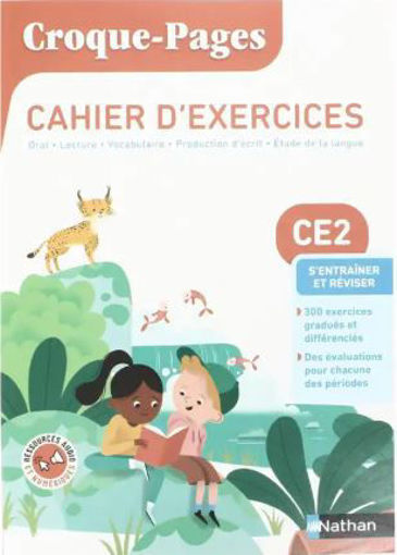 Picture of Croque-Pages CE2 Cahier Nathan