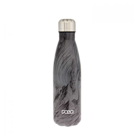 Picture of Water Bottle Insulated Stainless Steel 500ml Black
