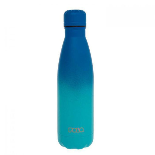 Picture of Water Bottle Insulated Stainless Steel 500ml Blue/