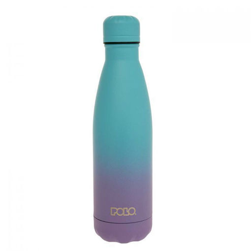 Picture of Water Bottle Insulated Stainless Steel 500ml Green