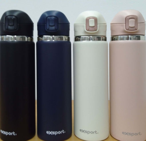 Picture of Water Bottle Insulated Stainless Steel 650ml BPA F