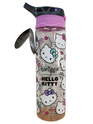 Picture of Water Bottle Plastic 680ml Hello Kitty Smiggle