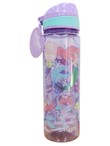 Picture of Water Bottle Plastic 680ml Mermaid Smiggle