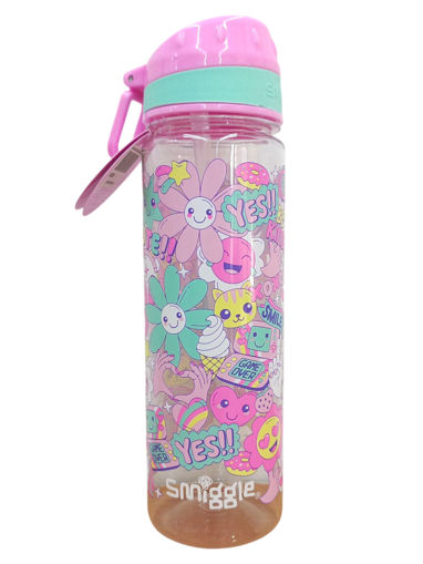 Picture of Water Bottle Plastic 680ml Smile Smiggle