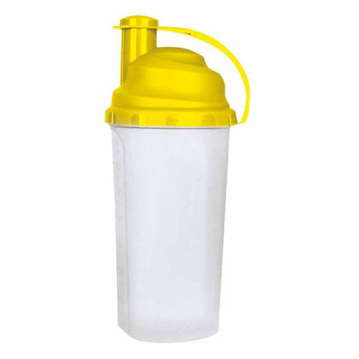 Picture of Water Bottle Plastic 700ml Yellow Bassile