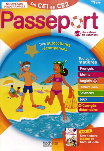 Picture of Cahier De vacances Passeport  Du CE1 Au CE2