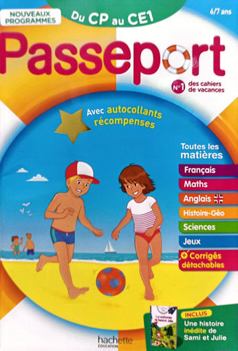 Picture of Cahier De Vacances Passeport Du CP Au CE1 2023