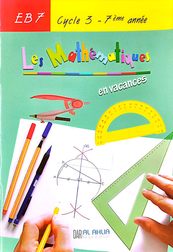 Picture of Les mathématiques en vacances EB7 Ahlia