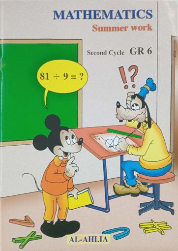 Picture of Mathematics summer work grade 6