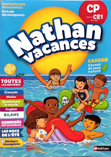 Picture of Nathan Vacances Du  CP Vers Le CE1 2018