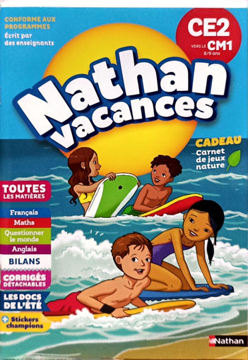 Picture of Nathan Vacances Du CE2 Vers Le CM1 2018