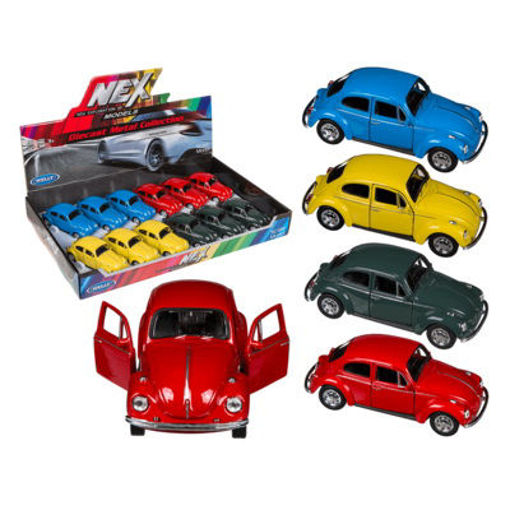 Picture of Cars Out of the blue, Pull Back ,Metal & Plastic