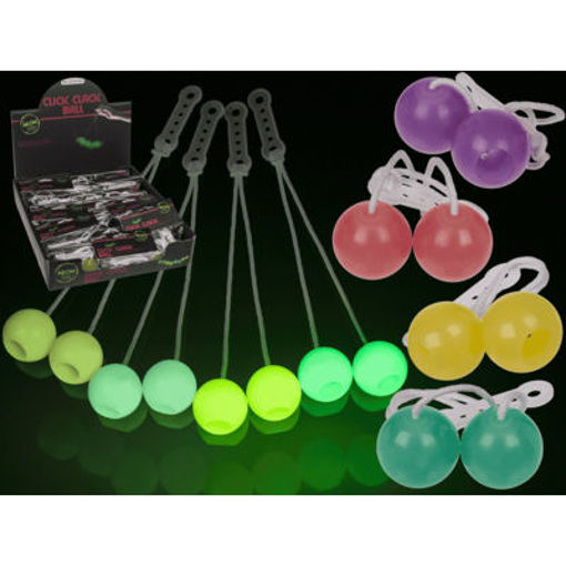 Picture of Click Clack Ball,Glow in Thw Dark