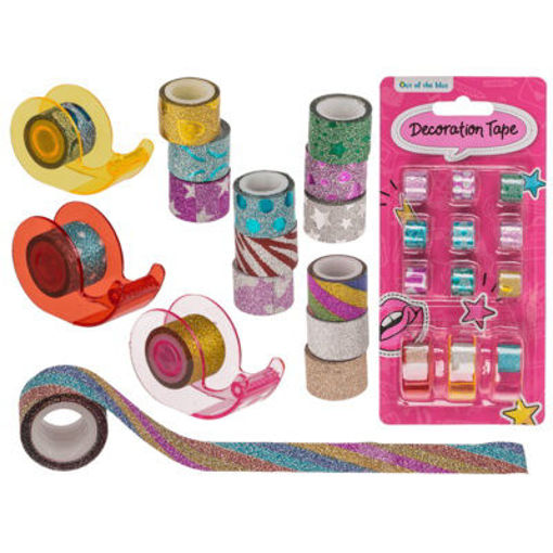 Picture of Decoration tape fancy 13mm with 3 tape dispensers
