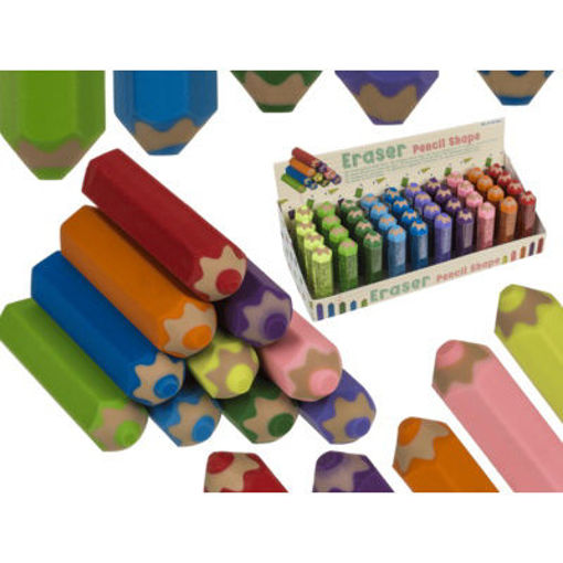Picture of Eraser Fantasy Assorted Colors Pen Out of the blue