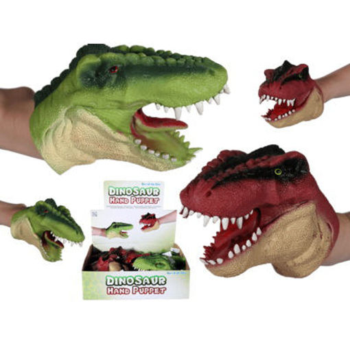 Picture of Gadget Out of the blue, Soft Hand Puppet Dinosaur