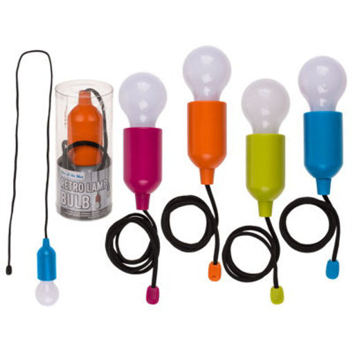 Picture of LIght Bulb On a Rope 3 batteries AAA