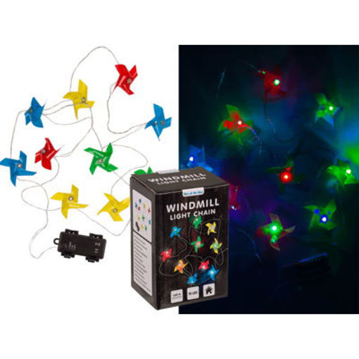 Picture of Light Chain ,Windmill , With 10 LED Colour changin